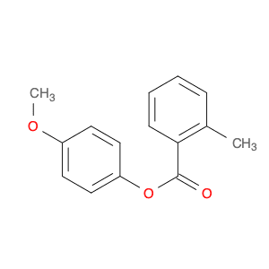 Benzoic acid, 2-methyl-, 4-methoxyphenyl ester