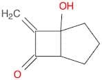 Bicyclo[3.2.0]heptan-6-one, 1-hydroxy-7-methylene-