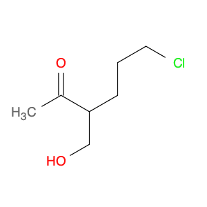 2-Hexanone, 6-chloro-3-(hydroxymethyl)-