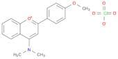 1-Benzopyrylium, 4-(dimethylamino)-2-(4-methoxyphenyl)-, perchlorate