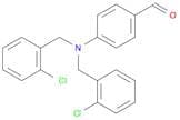 Benzaldehyde, 4-[bis[(2-chlorophenyl)methyl]amino]-