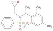 N-(OXIRAN-2-YLMETHYL)-N-[1-(2,4,6-TRIMETHYLPHENYL)ETHYL]BENZENESULFONAMIDE