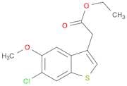 Benzo[b]thiophene-3-acetic acid, 6-chloro-5-methoxy-, ethyl ester