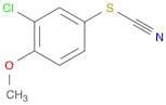 Thiocyanic acid, 3-chloro-4-methoxyphenyl ester