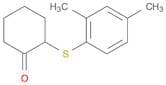 Cyclohexanone, 2-[(2,4-dimethylphenyl)thio]-