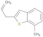 Benzo[b]thiophene, 7-methyl-2-(2-propenyl)-