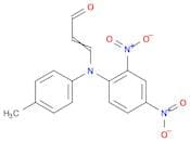 2-Propenal, 3-[(2,4-dinitrophenyl)(4-methylphenyl)amino]-