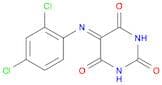 2,4,6(1H,3H,5H)-Pyrimidinetrione, 5-[(2,4-dichlorophenyl)imino]-