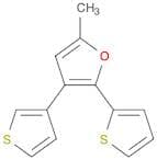 Furan, 5-methyl-2-(2-thienyl)-3-(3-thienyl)-