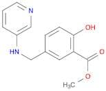 Benzoic acid, 2-hydroxy-5-[(3-pyridinylamino)methyl]-, methyl ester