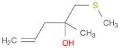 4-Penten-2-ol, 2-methyl-1-(methylthio)-