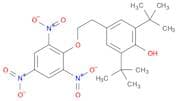 Phenol, 2,6-bis(1,1-dimethylethyl)-4-[2-(2,4,6-trinitrophenoxy)ethyl]-
