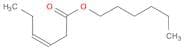 3-Hexenoic acid, hexyl ester, (Z)-