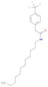 Benzeneacetamide, N-dodecyl-4-(trifluoromethyl)-