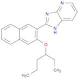 1H-Imidazo[4,5-b]pyridine, 2-[3-(1-ethylbutoxy)-2-naphthalenyl]-