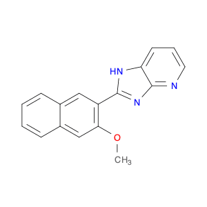 1H-Imidazo[4,5-b]pyridine, 2-(3-methoxy-2-naphthalenyl)-