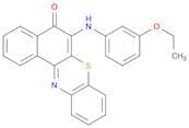 5H-Benzo[a]phenothiazin-5-one, 6-[(3-ethoxyphenyl)amino]-
