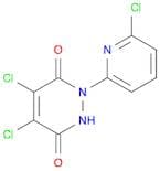 3,6-Pyridazinedione, 4,5-dichloro-2-(6-chloro-2-pyridinyl)-1,2-dihydro-