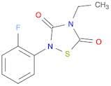 1,2,4-Thiadiazolidine-3,5-dione, 4-ethyl-2-(2-fluorophenyl)-