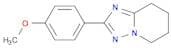 [1,2,4]Triazolo[1,5-a]pyridine, 5,6,7,8-tetrahydro-2-(4-methoxyphenyl)-