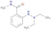 Benzamide, 2-(2,2-diethylhydrazino)-N-methyl-