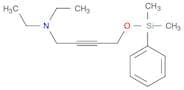 2-Butyn-1-amine, 4-[(dimethylphenylsilyl)oxy]-N,N-diethyl-