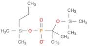 Phosphonic acid, [1-methyl-1-[(trimethylsilyl)oxy]ethyl]-, ethyltrimethylsilyl ester