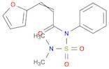 2-Propenamide, N-[(dimethylamino)sulfonyl]-3-(2-furanyl)-N-phenyl-