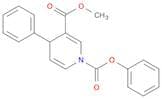 1,3(4H)-Pyridinedicarboxylic acid, 4-phenyl-, 3-methyl 1-phenyl ester