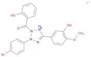 2H-Tetrazolium,3-(4-bromophenyl)-2-(2-hydroxybenzoyl)-5-(3-hydroxy-4-methoxyphenyl)-, iodide(1:1)