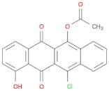 5,12-Naphthacenedione, 6-(acetyloxy)-11-chloro-1-hydroxy-