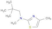 2-Thiazolamine, N-(2,2-dimethylpropyl)-N,4-dimethyl-