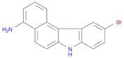 7H-Benzo[c]carbazol-4-amine, 10-bromo-