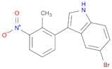 5-Bromo-3-(2-methyl-3-nitrophenyl)-1H-indole