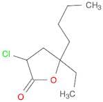 2(3H)-Furanone, 5-butyl-3-chloro-5-ethyldihydro-