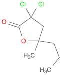 2(3H)-Furanone, 3,3-dichlorodihydro-5-methyl-5-propyl-