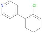 Pyridine, 4-(2-chloro-2-cyclohexen-1-yl)-