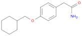 Benzeneacetamide, 4-(cyclohexylmethoxy)-