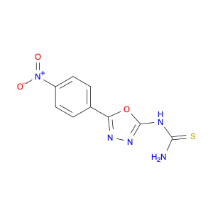 Thiourea, [5-(4-nitrophenyl)-1,3,4-oxadiazol-2-yl]-