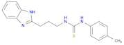 Thiourea, N-[3-(1H-benzimidazol-2-yl)propyl]-N'-(4-methylphenyl)-