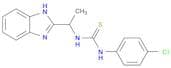 Thiourea, N-[1-(1H-benzimidazol-2-yl)ethyl]-N'-(4-chlorophenyl)-