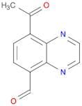 8-Acetylquinoxaline-5-carbaldehyde