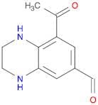 8-Acetyl-1,2,3,4-tetrahydroquinoxaline-6-carbaldehyde