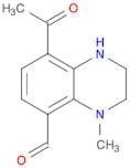 8-Acetyl-4-methyl-1,2,3,4-tetrahydroquinoxaline-5-carbaldehyde
