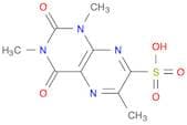 7-Pteridinesulfonic acid, 1,2,3,4-tetrahydro-1,3,6-trimethyl-2,4-dioxo-