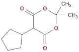 1,3-Dioxane-4,6-dione, 5-cyclopentyl-2,2-dimethyl-
