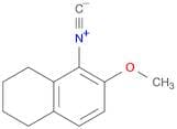 Naphthalene, 1,2,3,4-tetrahydro-5-isocyano-6-methoxy-