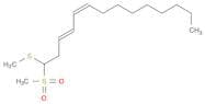 3,5-Tetradecadiene, 1-(methylsulfonyl)-1-(methylthio)-, (E,Z)-