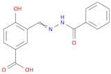Benzoic acid, 3-[(benzoylhydrazono)methyl]-4-hydroxy-