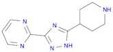 Pyrimidine, 2-[5-(4-piperidinyl)-1H-1,2,4-triazol-3-yl]-